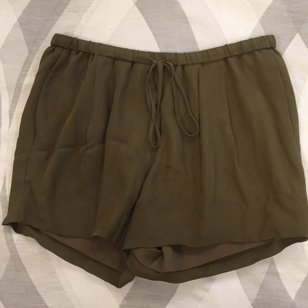 Haute Hippie Olive Green Shorts Size xs